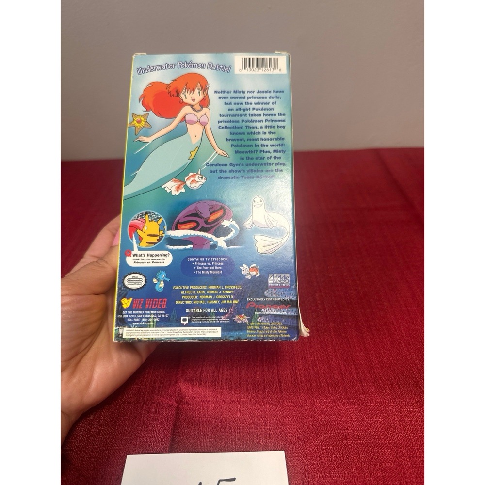 Pokemon Our Hero Meowth VHS Tape Vol 19 Viz Video Pioneer Anime Vintage - Picture 4 of 8